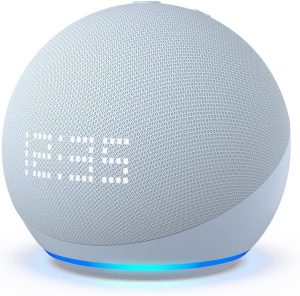 Echo Dot 5 with Clock